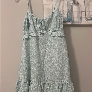 Trixxi mint floral ditsy dress